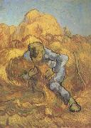 Vincent Van Gogh The Sheaf-Binder (nn04) oil painting